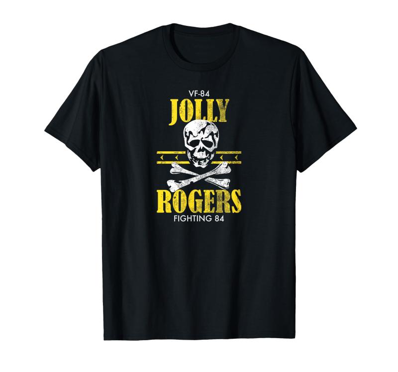 乐天商城 - ジョリー・ロジャース VF-84 (苦難) Tシャツ