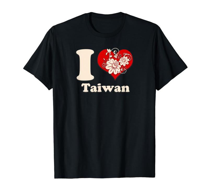 Rakuten - アイラブ台湾フローラル Tシャツ