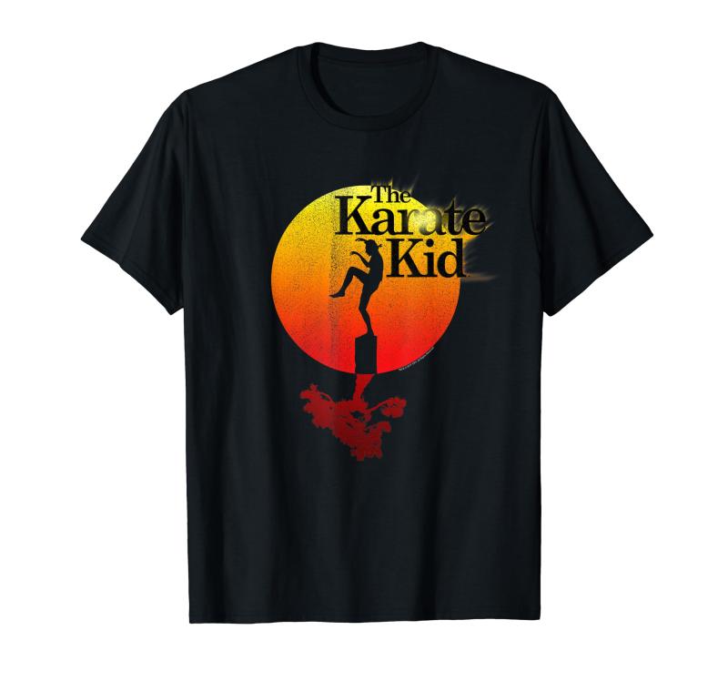 Rakuten - The Karate Kid Sun Gradient Logo Tシャツ