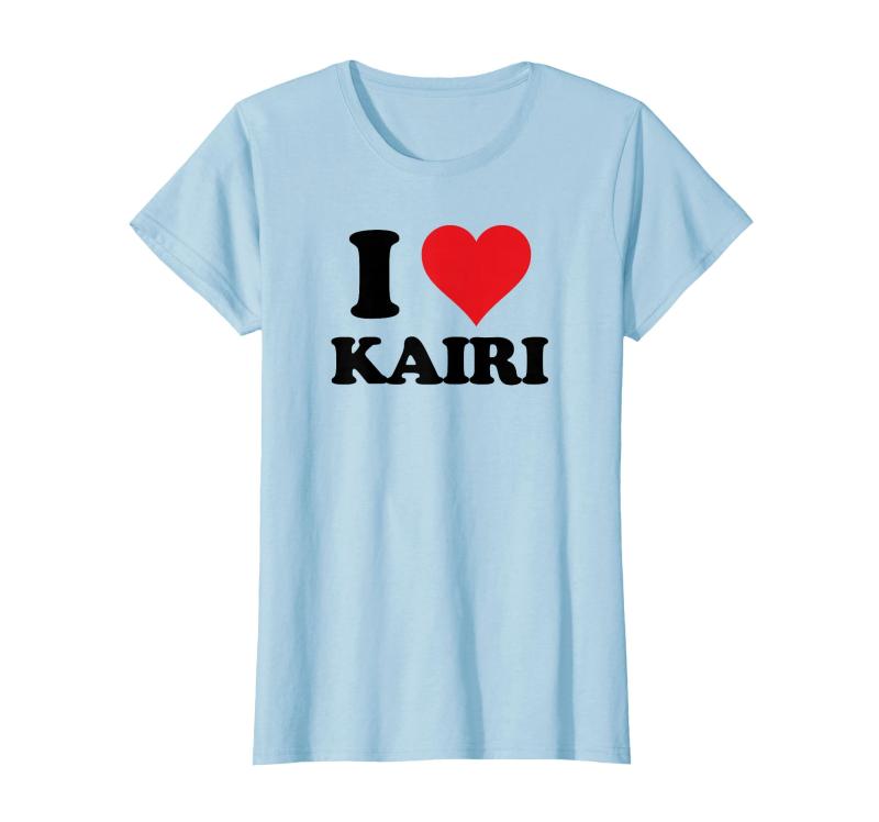 I Heart Kairi First Name I Love パーソナライズ Tシャツ