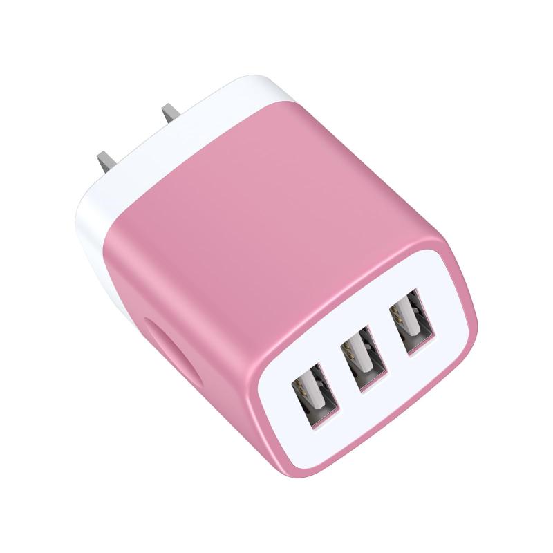 3.1A三口充電器
