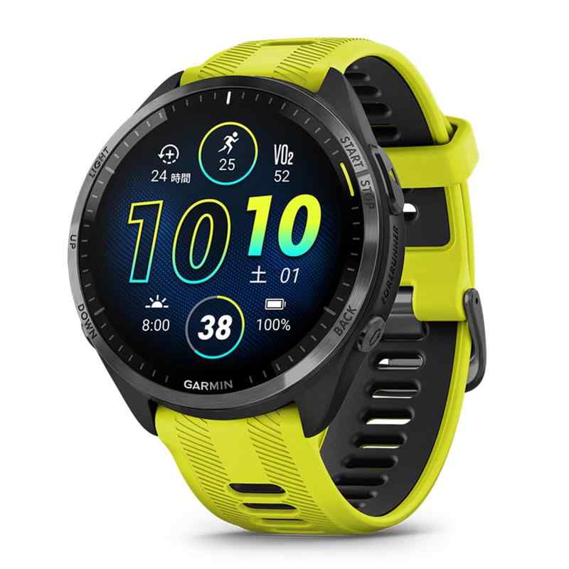 GARMIN(ガーミン)GPSランニングウォッチ Forerunner 965 【ロングバッテリー/超軽量/高精度GPS/色鮮やかなAMOLEDタッチディスプレイ/アプリと連携してデータ管理/睡眠スコア・Body Battery計測/Music保存