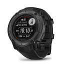 ガーミン(GARMIN) Instinct 2X / Instinct 2X Tactical Edition ソーラー充電でロングバッテリー タフネスGPSウォッチ Suica対応 睡眠モニタリング ストレス計測 アウトドア 耐熱 耐衝撃 フラッシュラ