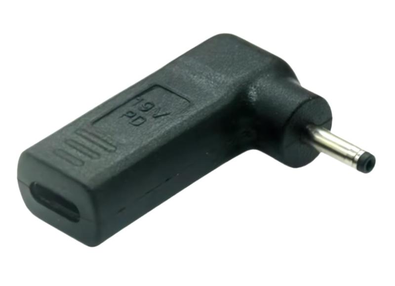 CNCTWO(コネクトツー) 65W 高出力 20V PD充電 変換アダプタ エミュレータ 各サイズ有りノートパソコン タブレット コンパクトType-C(メス)→DC(オス)