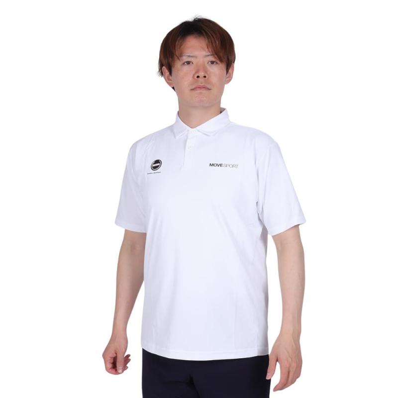 乐天商城 - DESCENTE(デサント) SUNSCREEN ミニ鹿の子 バックロゴ POLO WH L