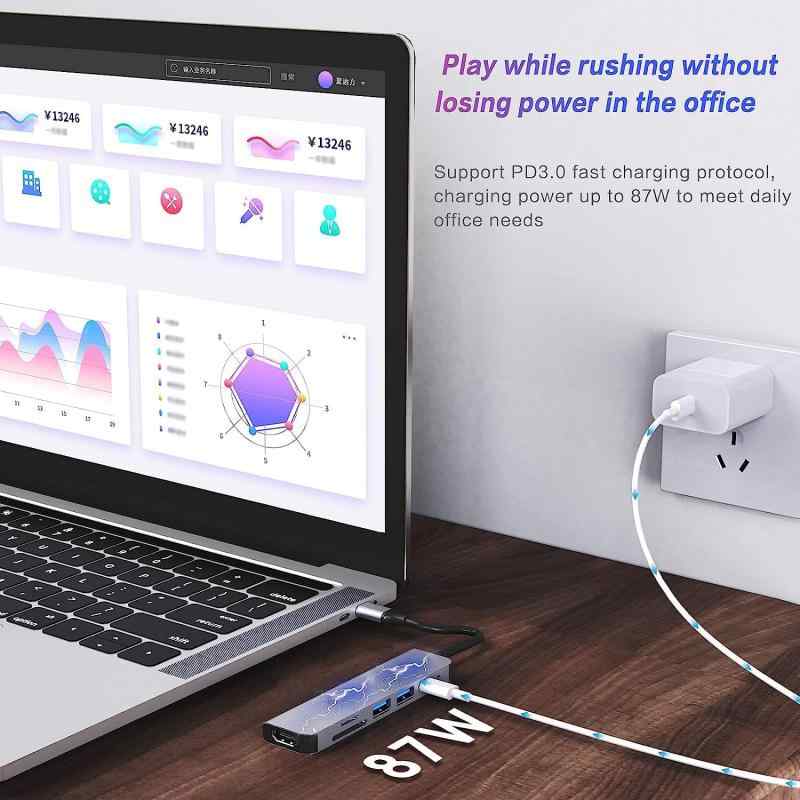 ビジョンストアのUSB Cハブ。｜アングル2