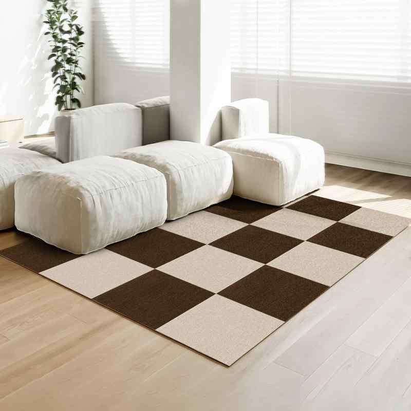 セリオン ジョイントマット タイルカーペット タイルマット ずれない 吸着マット 防音 床暖房にも対応 洗えるカーペット ペット用 床保護 チェアマット ズレにくいマット カット可能 吸着