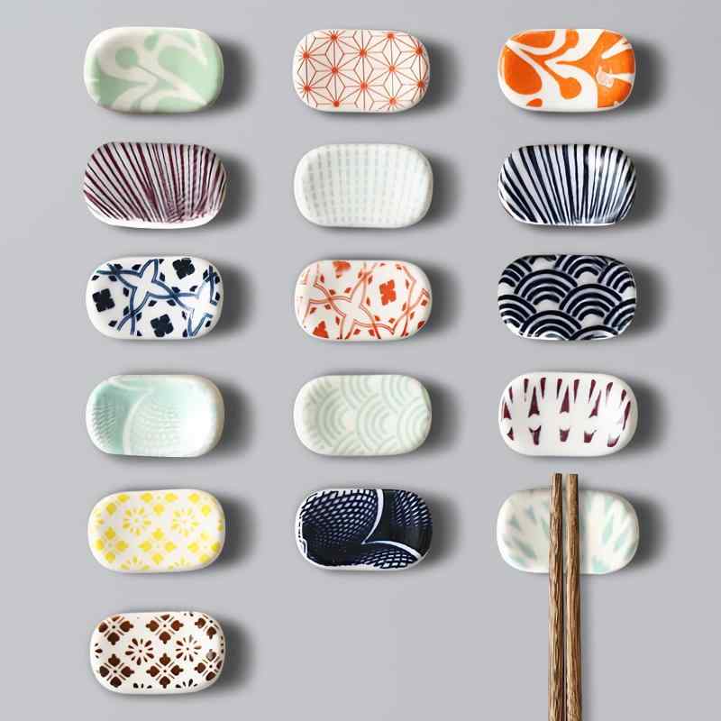 BEYOURCHOI 箸置き 和風 そらまめ 箸置き 箸枕 はしおき お箸おき 箸台 和風 和柄 陶器 和食器 カトラ..