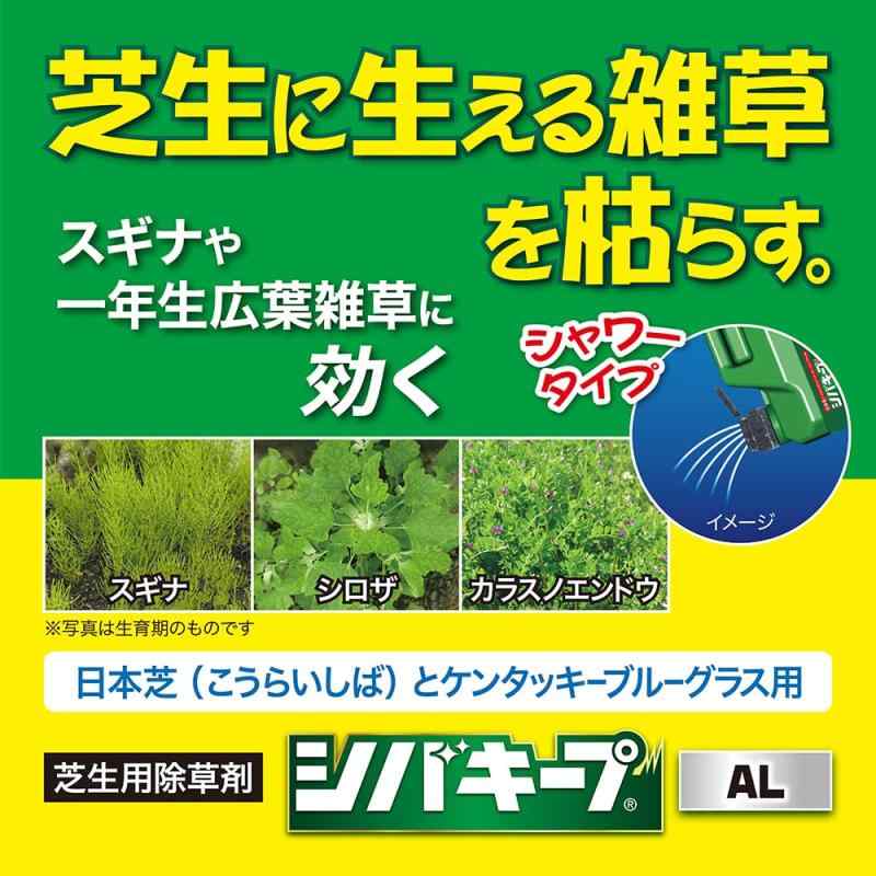 レインボー薬品 芝生用除草剤 シバキープAL 芝生に使える除草剤