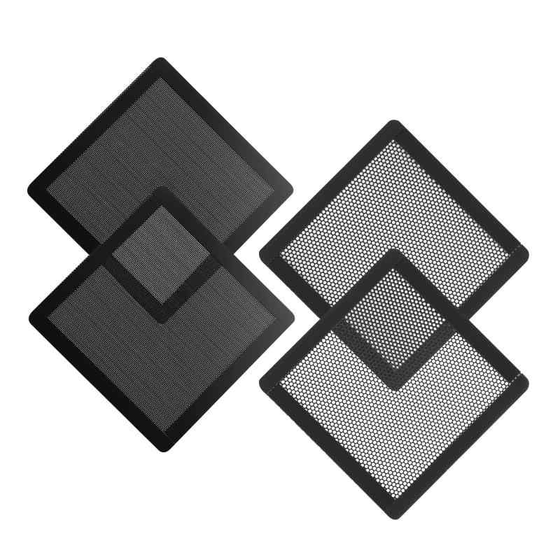 乐天商城 - PANO-MOUNTS 防塵フィルター マグネットファンフィルター pcグリル 120mm 丸穴2mm＆0.5mm 各2枚｜PCケース・ダストフィルター・ファンガード・メッシュカバー対応・ホコリ取り・埃対策 計4枚セッ