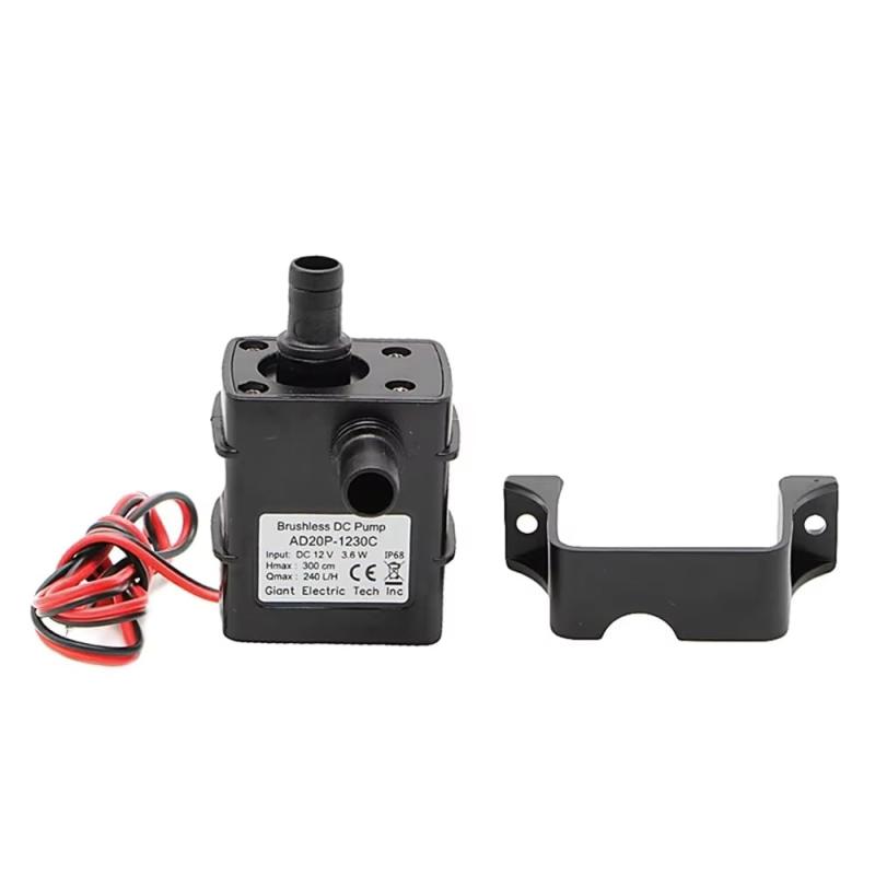 zmart DC12V ウォーターポンプ 240L/時 水冷CPUクーラー 静音 3m ブラシレスモーター 水中 プール ソーラー USB フィッシュタンク 噴水池 小型ウォーターポンプ 水中ポンプ 自吸式ポンプ 水槽ポン