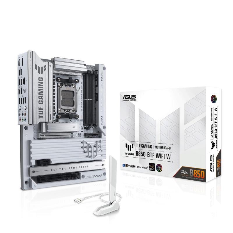 ASUS AMD Socket AM5 AMD Ryzen 9000 &amp; 8000 &amp; 7000 シリーズ B850 チップセット ATX マザーボード TUF GAMING B850-BTF WIFI W
