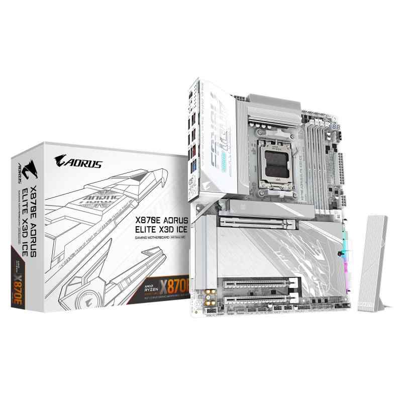 乐天商城 - GIGABYTE X870E AORUS ELITE X3D ICE ATX マザーボード MB6872