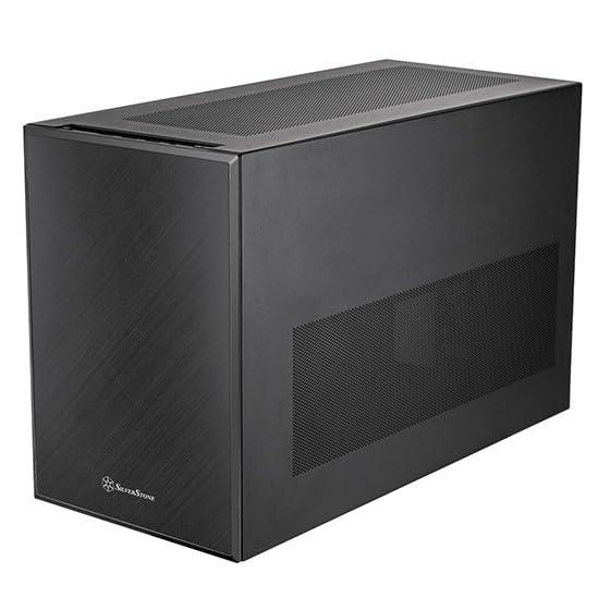 SilverStone PCケース SST-SG17B Micro-ATX Mini-ITX Mini-DTX 対応 キューブ型