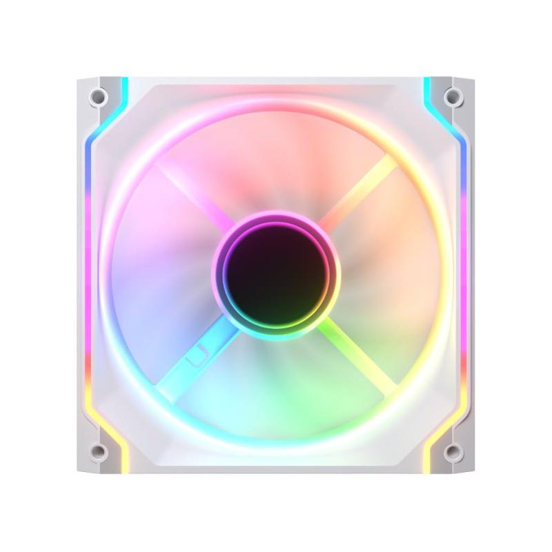 Netbook （UmPC） - COUGAR SC140-FW ARGB Single インフィニティミラーデザインによる美しいライティング 140mm ファン・通常回転・ホワイトモデル [ CF-SC140FW-RGB ]