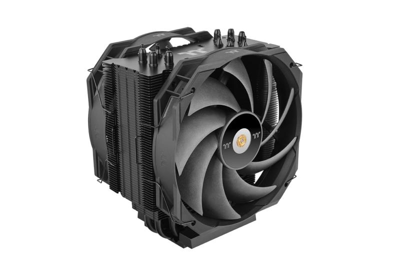 Thermaltake Wair Air cooler Black 6本ヒートパイプ構造 空冷 CPUクーラー CL-P140-CA14BL-A FN2479