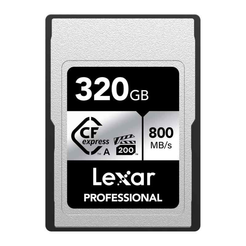 Hewlett Packard - Lexar Professional CFexpress Type A カード SILVER シリーズ 高耐久pSLC 最大読込 800MB/s 最大書き 700MB/s VPG200 ビデオ ゴージャス Sony Alpha メーカー10年