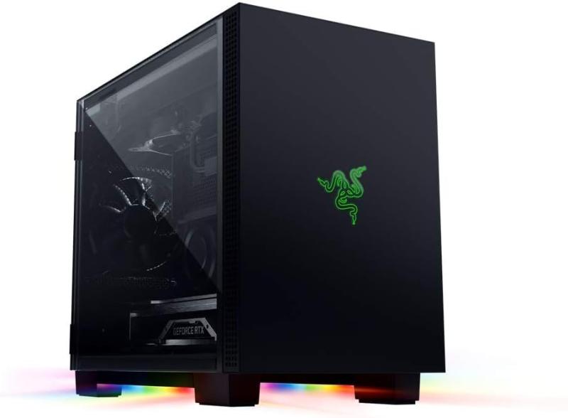 Razer Tomahawk Mini-ITX ミニタワー型 ゲーミング PCケース 強化ガラス仕様 Chroma RGB対応 日本正規代理店品 RC21-01400100-R3M1