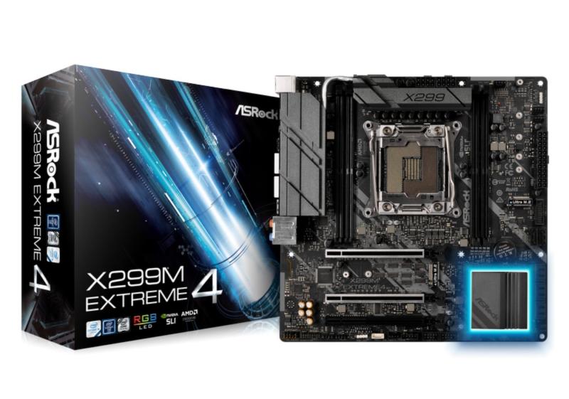 Other - ASRock Intel X299チップセット搭載 Micro ATXマザーボード X299M Extreme4