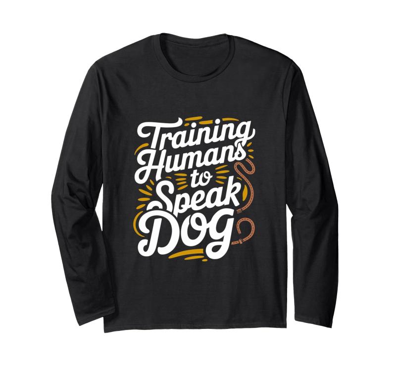 乐天商城 - 訓練 人間 話す 犬 面白い 犬 トレーナー 長袖Tシャツ