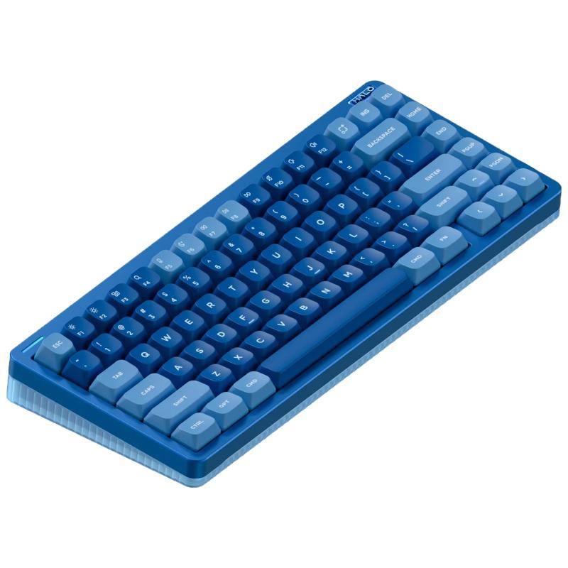 nuphy Halo75 V2 メカニカル ゲーミング キーボード 75% ワイヤレス ホットスワップ可能 Bluetooth 83 キー RGB バックライト Bluetooth/2.4GHz/USB-C 対応 QMK/VIA サポート 画像3