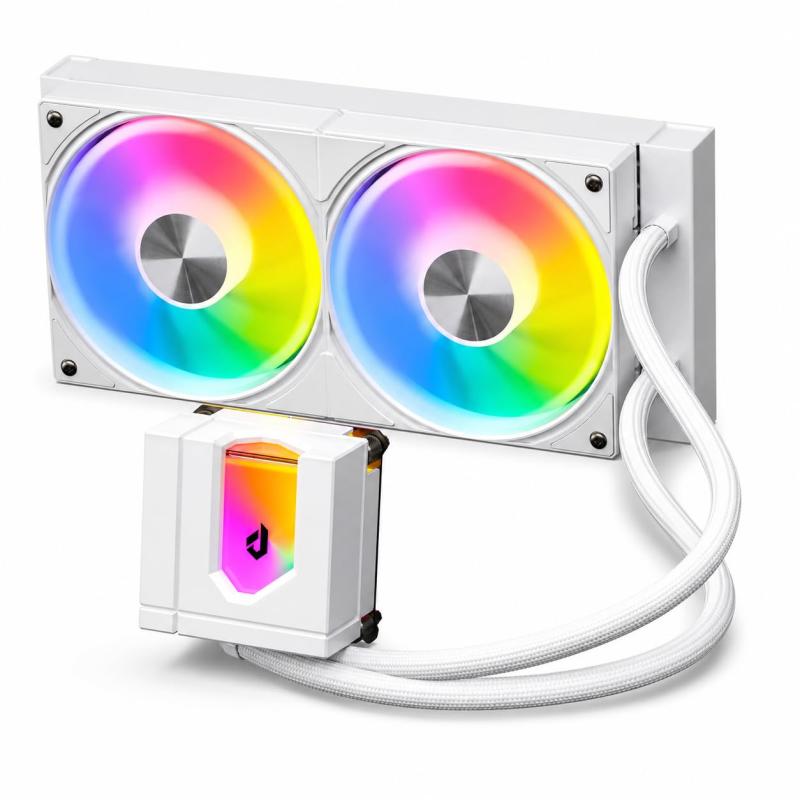 upHere 簡易水冷ARGB CPUクーラー ラジエーター搭載 120mmPWMファン水冷システム cpu cooler aio LGA1700/AM5/AM4対応
