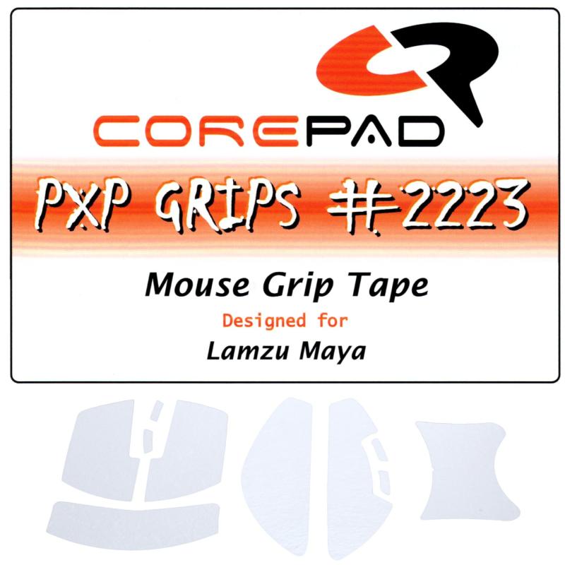 乐天商城 - Corepad PXP Grips Lamzu Maya/Lamzu Maya 4K用グリップテープ 1set ソフトポリマーラバー【】