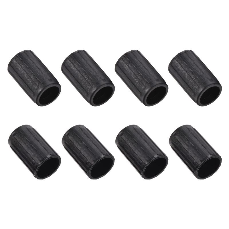 PATIKIL トレッキングポールチップアクセサリー 8個 14mm ステッキの交換 キャップエンドチッププロテクター アウトドア用 ハイキング用 クライミング用 スキー用トレッキングポールプロテクターは、トレッキングポールの底を保護し、トレッキングポールの摩耗を防ぎますカラー：ブラック; 素材：工学プラスチック; 穴径：14mm ; 全体サイズ：17mm x 27mm (外径*H)エンジニアリングプラスチックは耐摩耗性があり、長寿命です。トレッキングポールを保護し、トレッキングポールの耐用年数を延ばします古いものを取り、トレッキングポールの端に新しいものをねじ込みます注意：該当するトレッキングポールのサイズに注意してください。