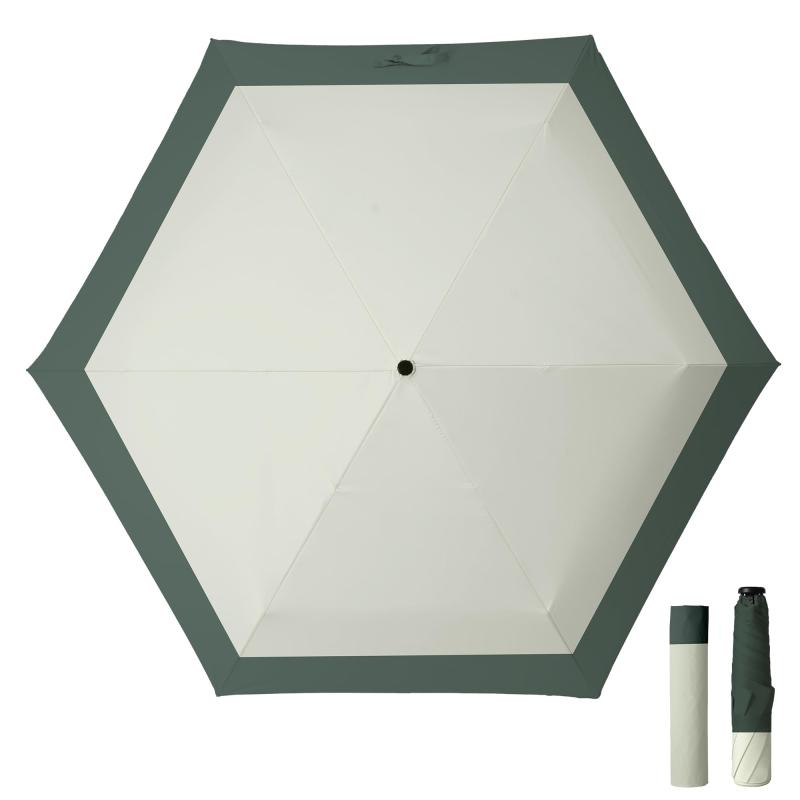 Rakuten - 【新登場】日傘 折りたたみ傘 超軽量 折り畳み傘 6本骨 雨傘 遮光 遮熱 完全遮光 UVカットUPF50+ 紫外線対策 日焼け対策 風に強い 耐風撥水 丈夫耐久 折りたたみ 携帯便利 軽量132g 超コンパク