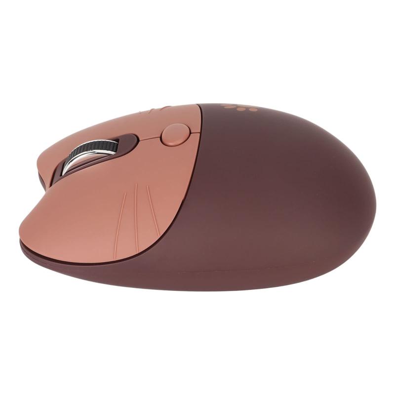 乐天商城 - かわいい猫ワイヤレスマウスミュート USB レシーバーかわいいポータブル 3 レベル DPI マウス M3 ラップトップ用