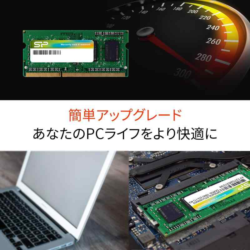 シリコンパワー ノートPC用メモリ