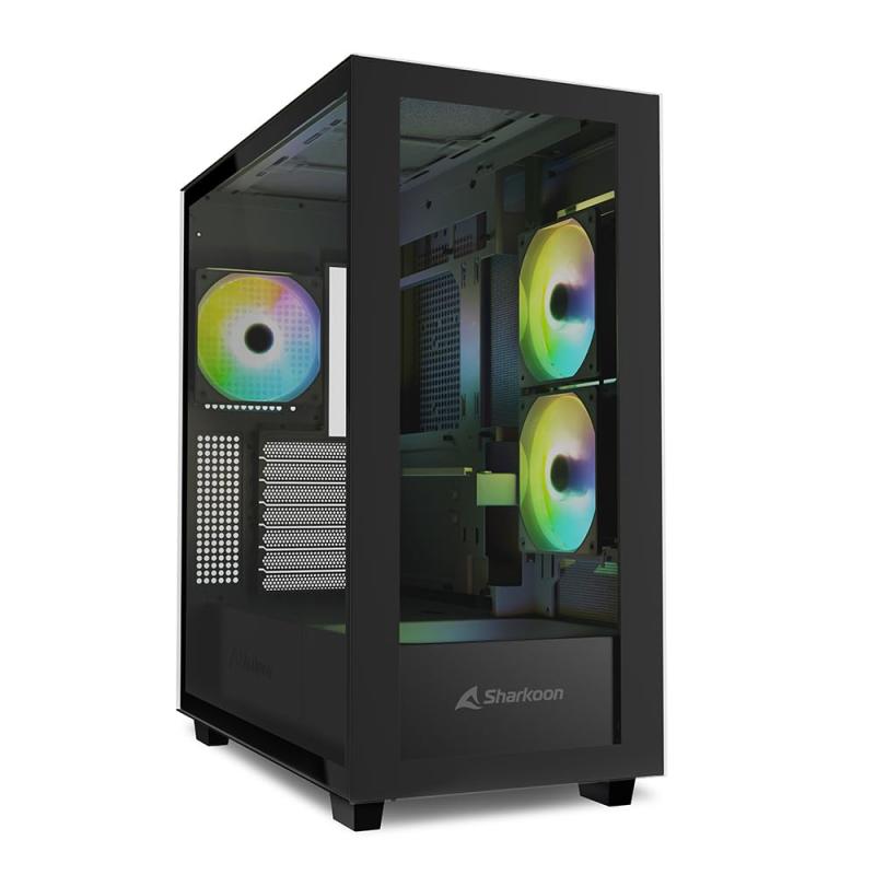 Sharkoon ミドルタワーPCケース REBEL C60 RGB