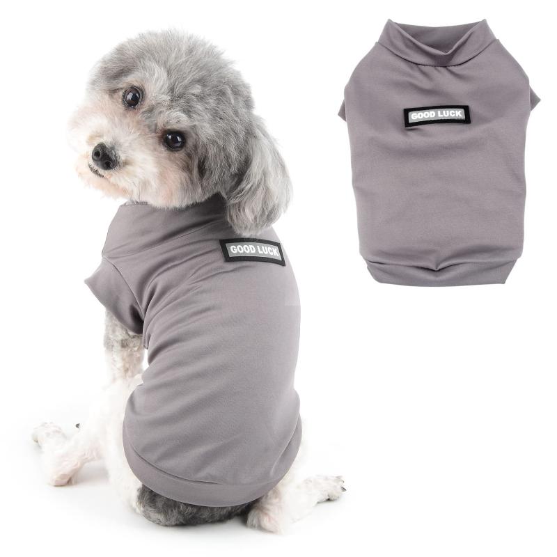 RANPHY 犬服 夏用 冷感 Tシャツ 小型犬 涼しい 通気性 ベスト 薄い 暑さ対策 犬用タンクトップ 春夏 日焼け対策 皮膚保護 スポーツウェア カジュアル 伸縮性 部屋着 お出かけ 散歩