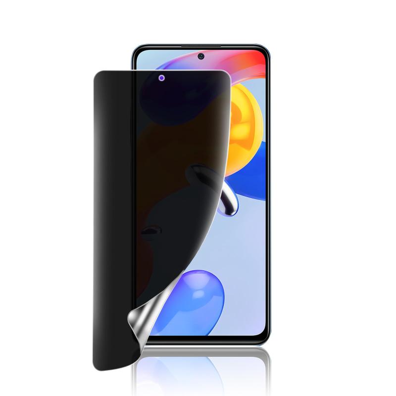 対応 Redmi Note 11 Pro 5G 用 覗き見防止フィルム Redmi Note11Pro 覗き見 ふぃるむ 全面吸着 浮き防止 気泡レス キズ修復【インストールツール付き】覗き見 プライバシー 画面 液晶保護 シート シー
