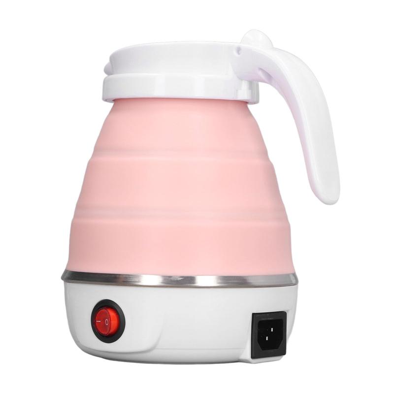 乐天商城 - 折りたたみ式湯沸かし器、シリコンとステンレス鋼 400W 折りたたみ電気ケトル
