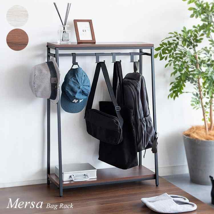 宮武製作所 バッグラック Mersa（メルサ） 幅60×奥行き25×高さ85cm フック10本付 B...