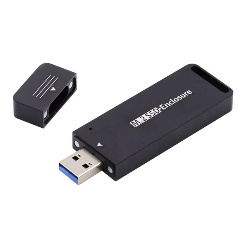 Chenyang M.2 to USB 3.1 Adapter,NVME M-Key M.2 NGFF SATA SSD to USB 3.0 Type A Converter Adapter RTL9210B Chipset