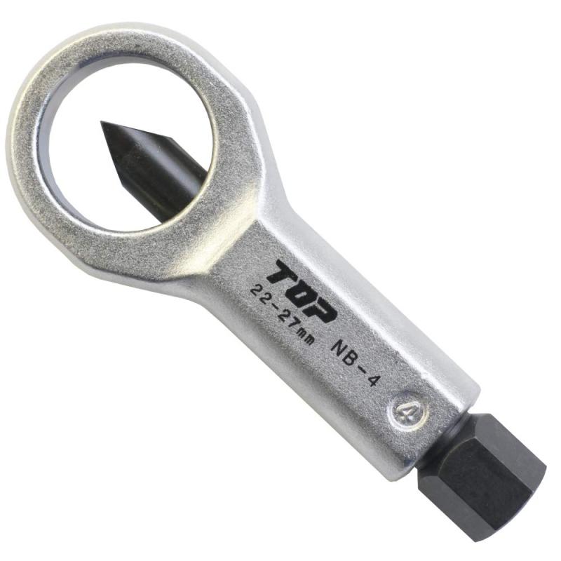 乐天商城 - トップ工業 (TOP) ナットブレーカー ナットスプリッター 適応サイズ22~27mm NB-4 錆・腐食・固着したナット外しに