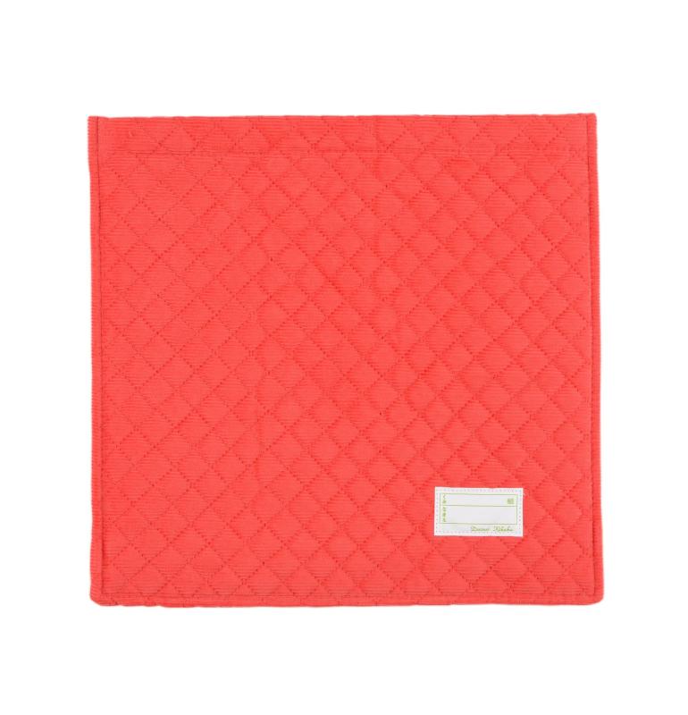 乐天商城 - 防災頭巾用 コール天カバー小ピンク・座布団式 約31×31cm 417-04