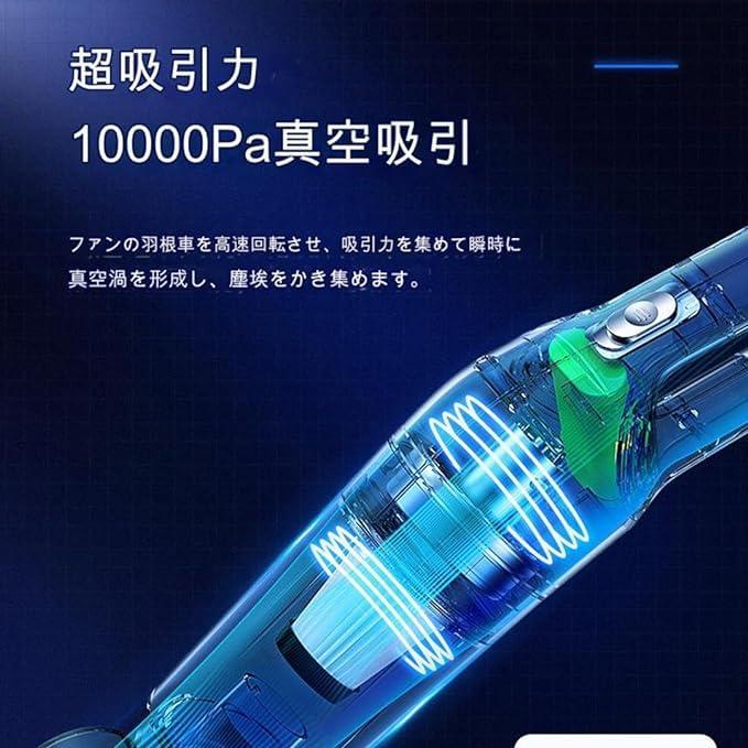 ハンディクリーナー 車載掃除機 LB-068 充電式 USB 軽量 アウトドア オフィス 車内...