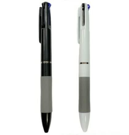 乐天商城 - ボールペン 5本 セット カラー ペン 3色 黒 ブラック 白 ホワイト 1.0mm 油性 筆記用具 業務用