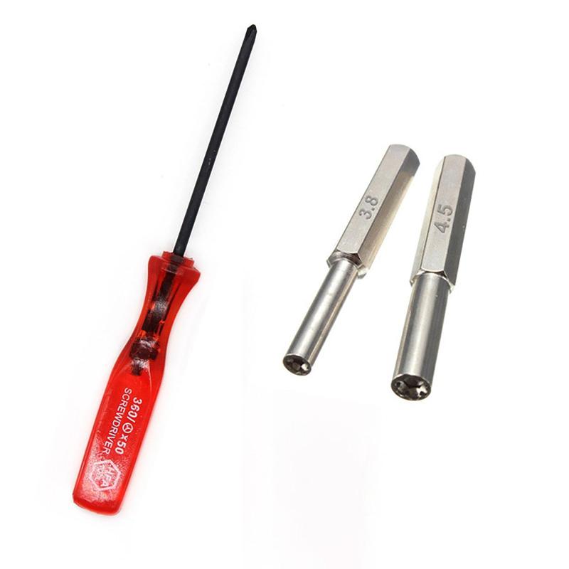 Rakuten - Mirhua ドライバー 特殊ネジ用ドライバー 任天堂対応 Y型精密ドライバーセット3.8mm/4.5mm/2.5mm Super NES/N64/Game Boy/GameCube対応 分解修理交換用