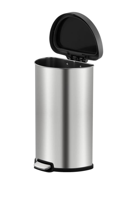 Rakuten - EKO ゴミ箱 アリアステップビン45L シルバー フタ付き EK9221MT-45L