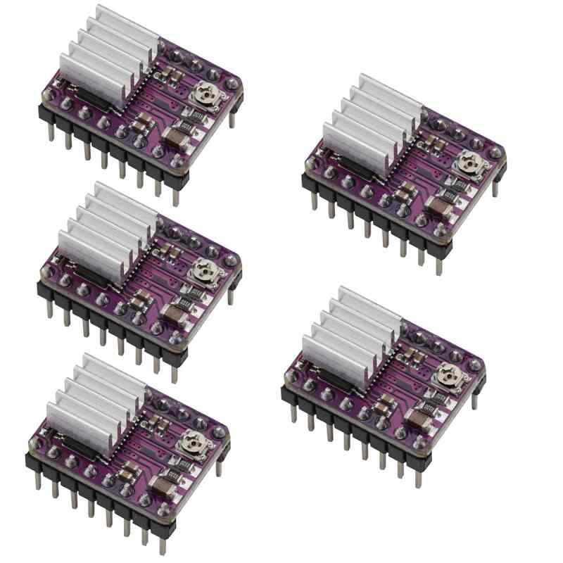 VKLSVAN 5個セット DRV8825 3Dプリンター ステッピング モータドライバ モジュール ヒートシンク付き RepRap 4RAMPS1.4 StepStick