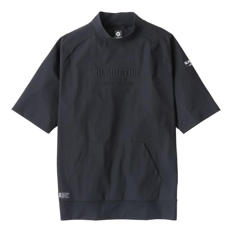 [CO-COS] G-7527 冷感ストレッチ モックネック半袖シャツ vision-stores-10144652 ビジョンストア サンプル画像2
