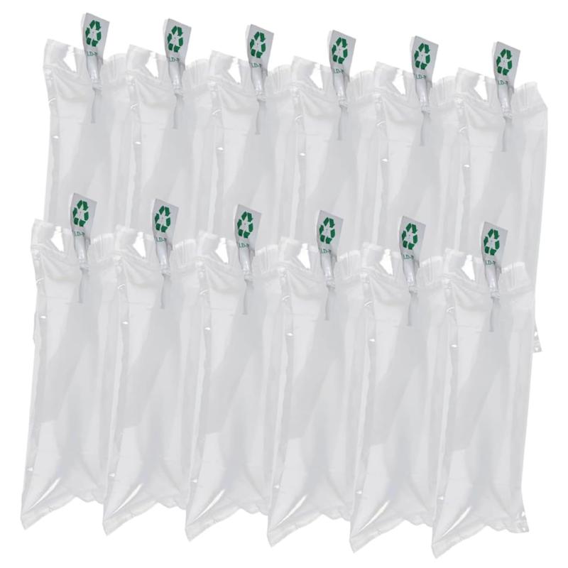 空気入れを送る 100pcs(±5pcs) 透明 bubble wrap インフレータブル 引越し緩衝材 袋 バッグ インフレータブル エアークッション 梱包材 包装保護 クッション 耐震性 割れ防止 梱包資材 すきま 速達