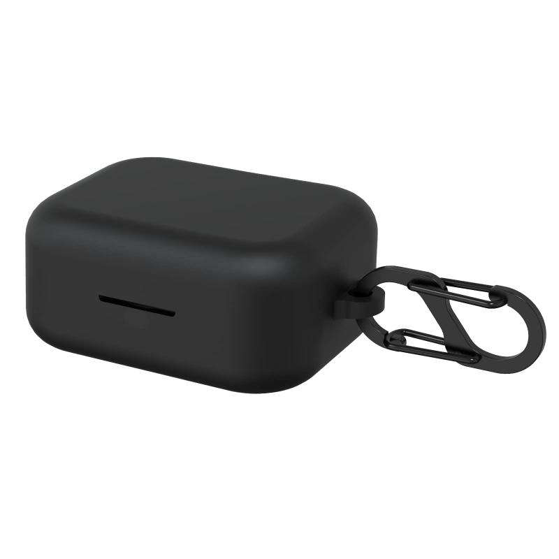 Geekria シリコン カバー 互換性 グアンドオルフセン Bang &amp; OLUFSENs Beoplay EX 対応 True Wireless Earbuds ワイヤレスイヤホンケースカバー 外装カバー キーホルダーフック付き、ケースポート