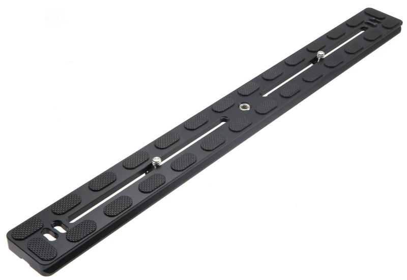 INPON クイックリリースプレート アルカスイス互換 400mm 2*1/4"ネジ+1/4"-3/8"ネジアダプター付