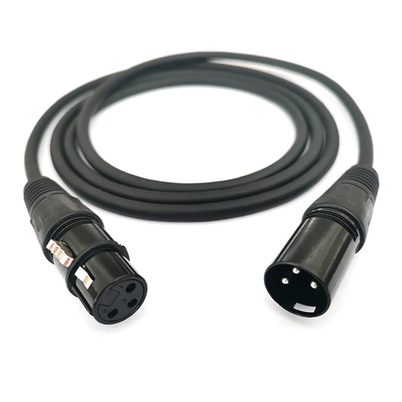 XLR マイクマイクケーブル XLR（オス）to XLR（メス）ケーブル キャノンケーブル XLR バランス接続 マイク録音用 バランスマイクケーブル/AVアンプ/スピーカー等の録音デバイスに対応 2M