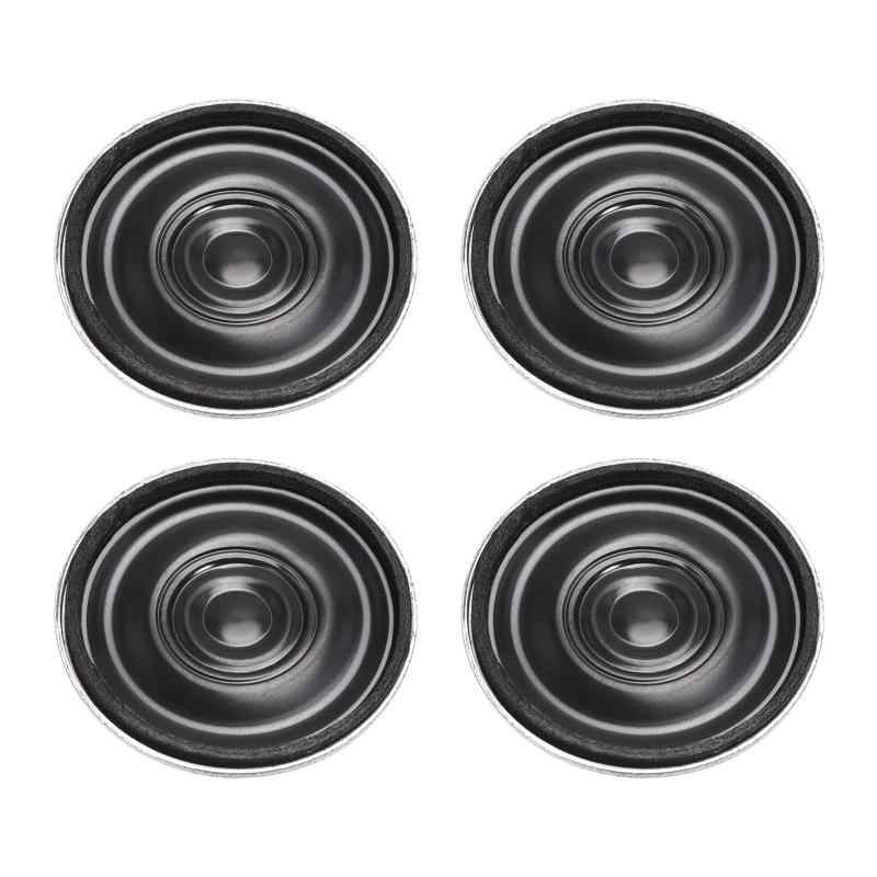 DMiotech 4本 0.5W 8 Ohm 27mm直径 DIY 磁気スピーカー 丸型 内部交換用ラウドスピーカー ビル用インターホン ブラック用途：主に電子およびナビゲーター機器の磁気スピーカーを置き換えるために使用される磁気スピーカーサイズ：27mm磁気スピーカー、定格電力は0.5W、インピーダンスは 8 Ohm特徴：DIY磁気スピーカーは、高感度、大きな声、良好でクリアな音質を備えており、取り付けが簡単で、スピーカーの寿命を延ばすために優れたゴムで作られています。機能：この磁気スピーカーは、DIYスピーカープロジェクトの優れた代替品です。注意：購入前に必要なサイズを確認してください